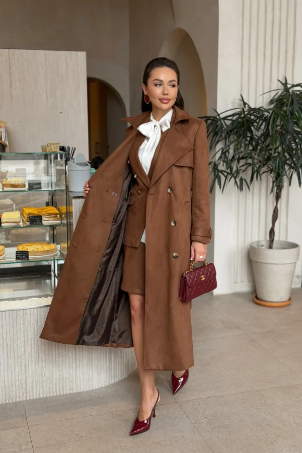 Тренч женский 7054