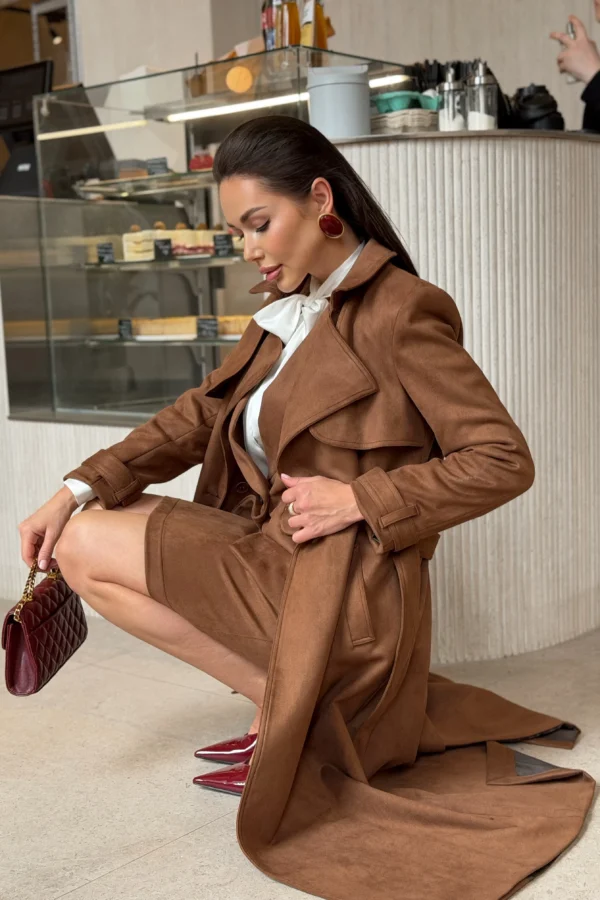 Тренч женский 7054