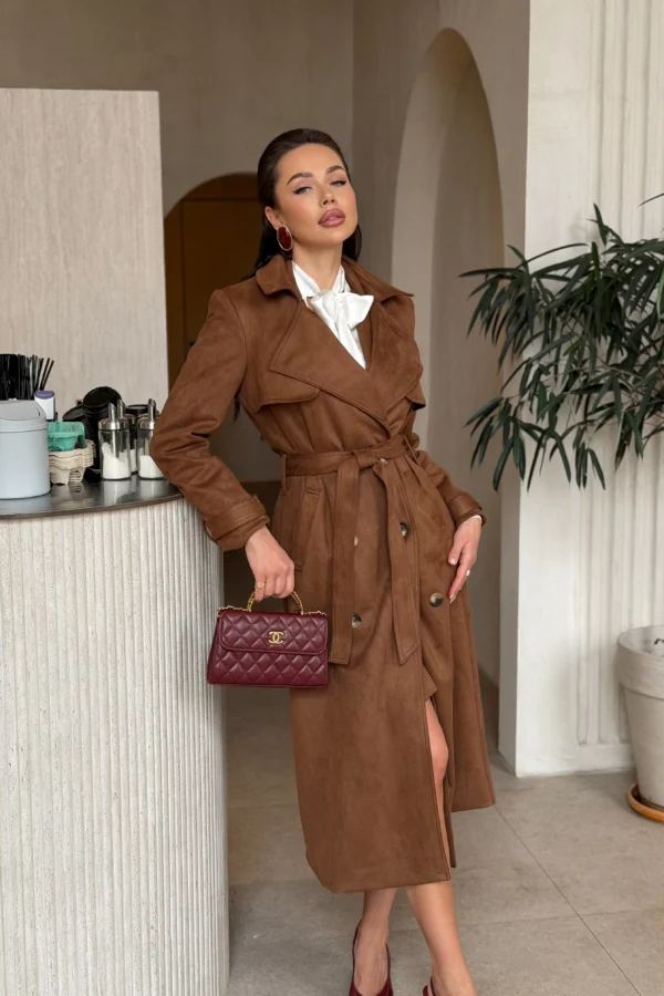 Тренч женский 7054